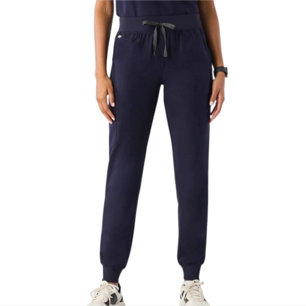 Figs Navy Zamora Jogger Scrubs